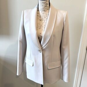 Brooks Brothers Pale Gray Pantsuit